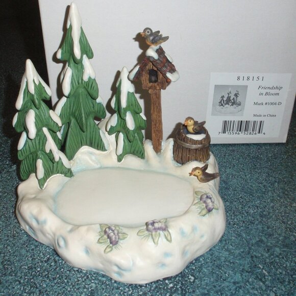 1998 Goebel The Hummelscape Collection Hummel Scape FRIENDSHIP IN BLOOM 1004-D - Picture 1 of 6